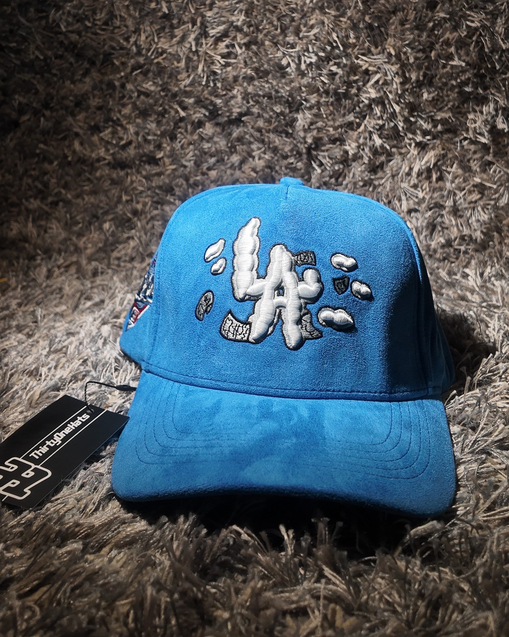 31 HATS LA MONEY CLOUDS BLUE