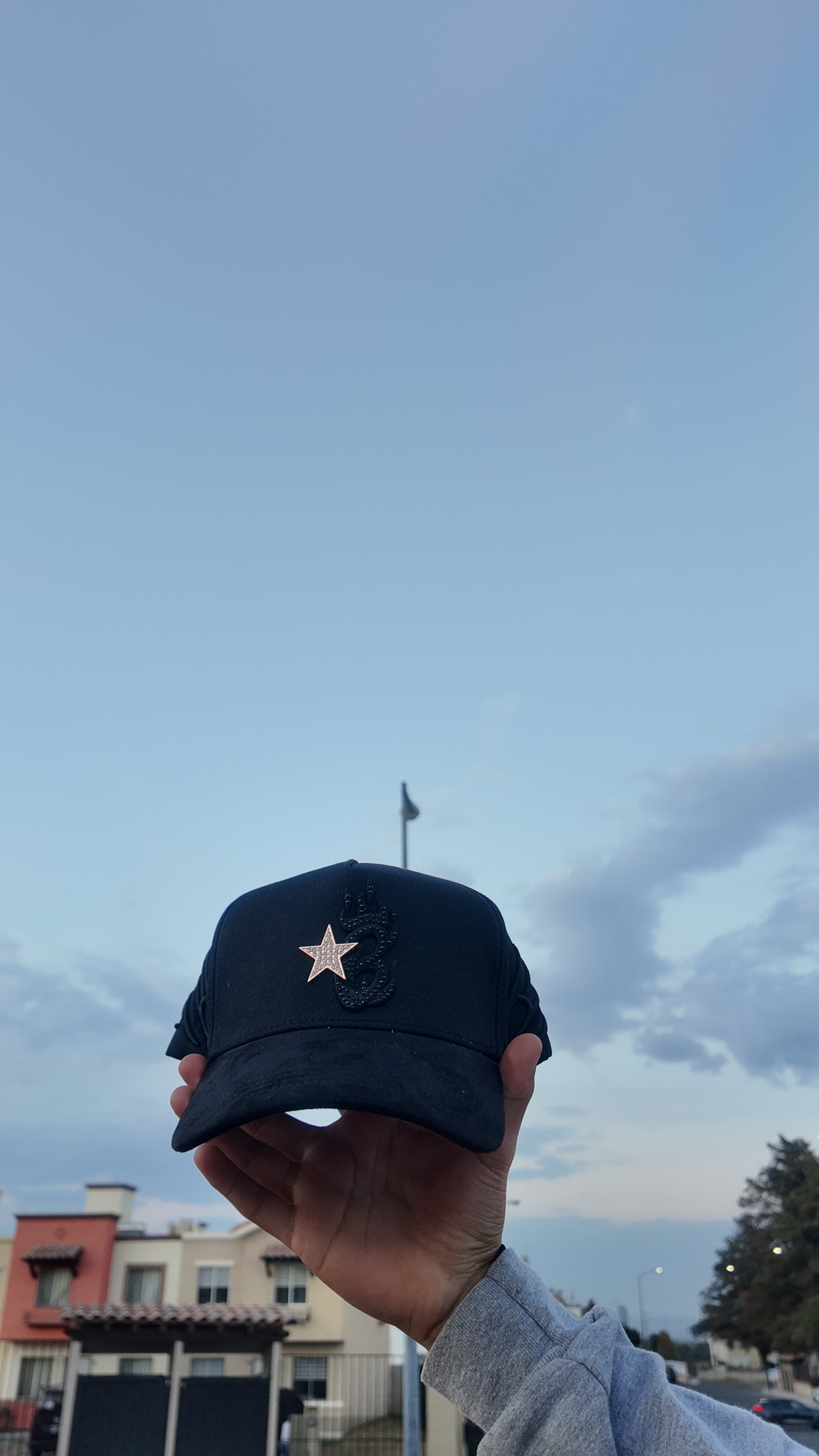 BARBAS HATS "B CHROME"