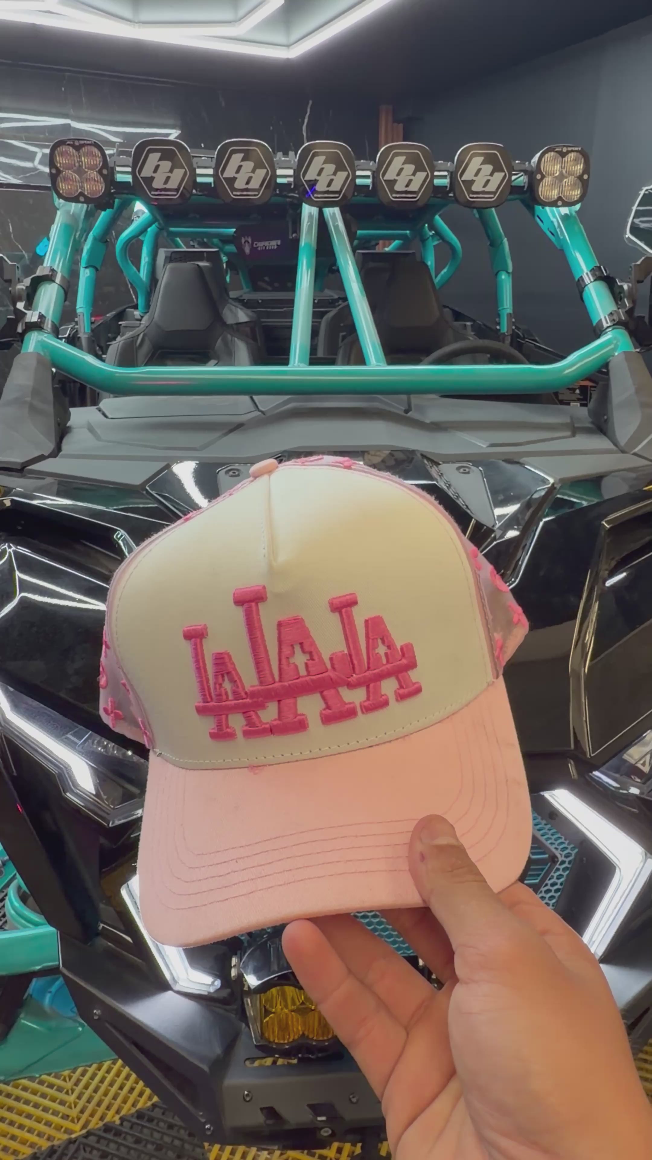 Rude Awakenings LA Pink Cap