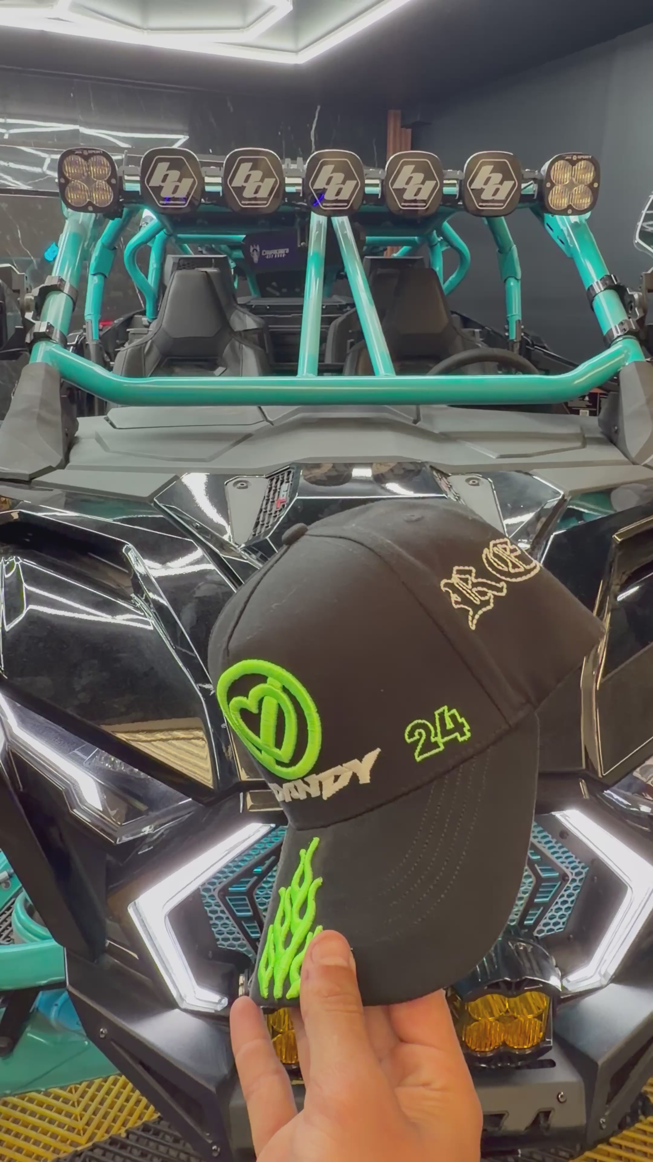 Dandy Hats X Fuerza Regida Glow
