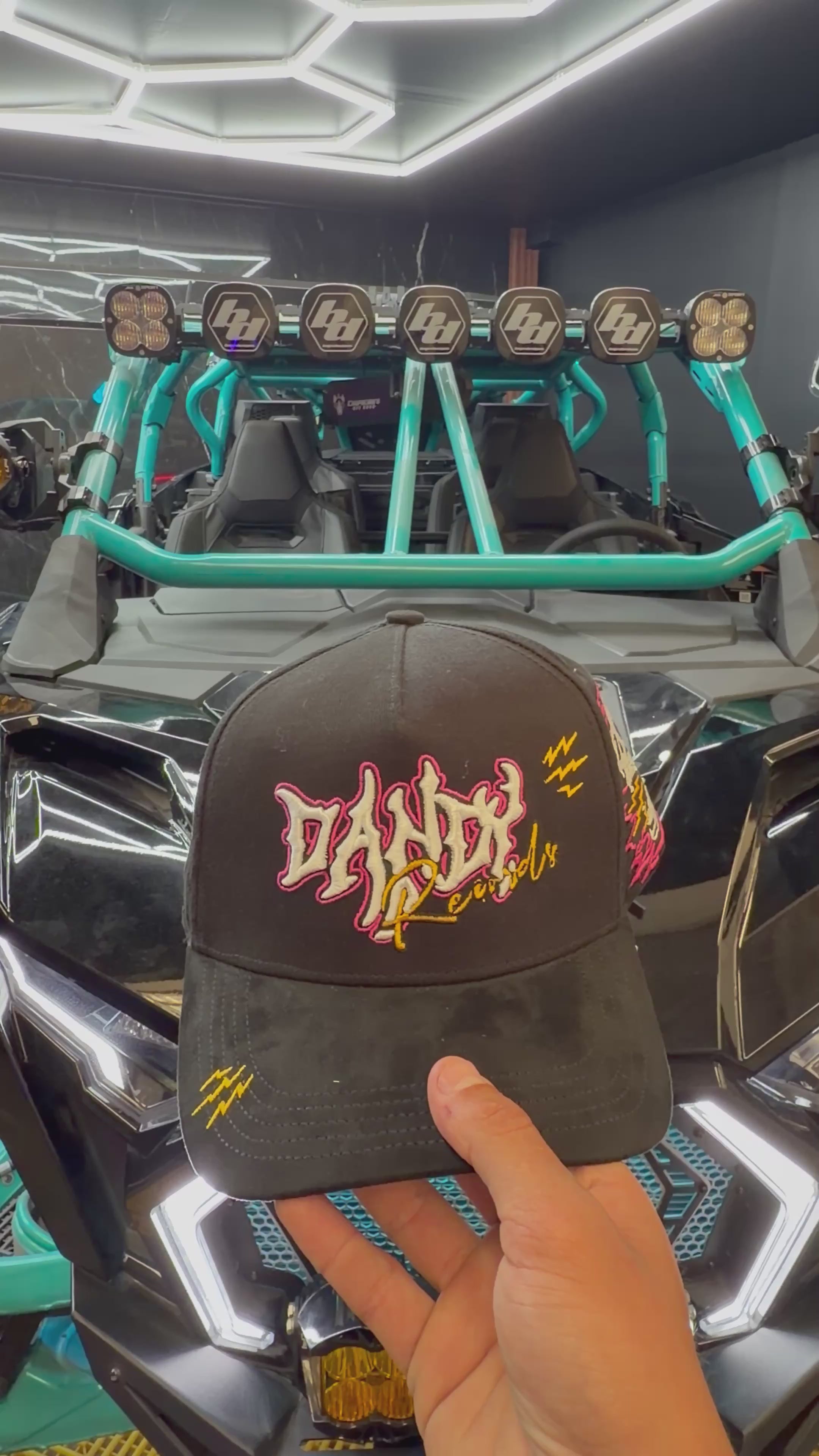 Gorra Dandy Hats Skull Records